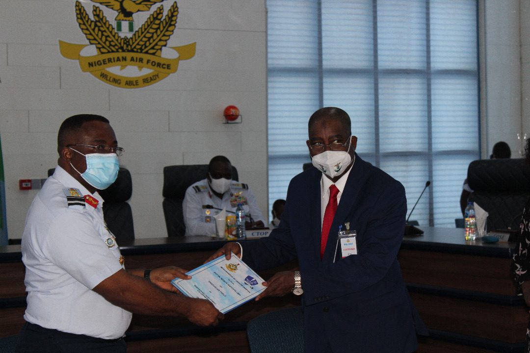Nigerian Air Force signing of MOU with DBI